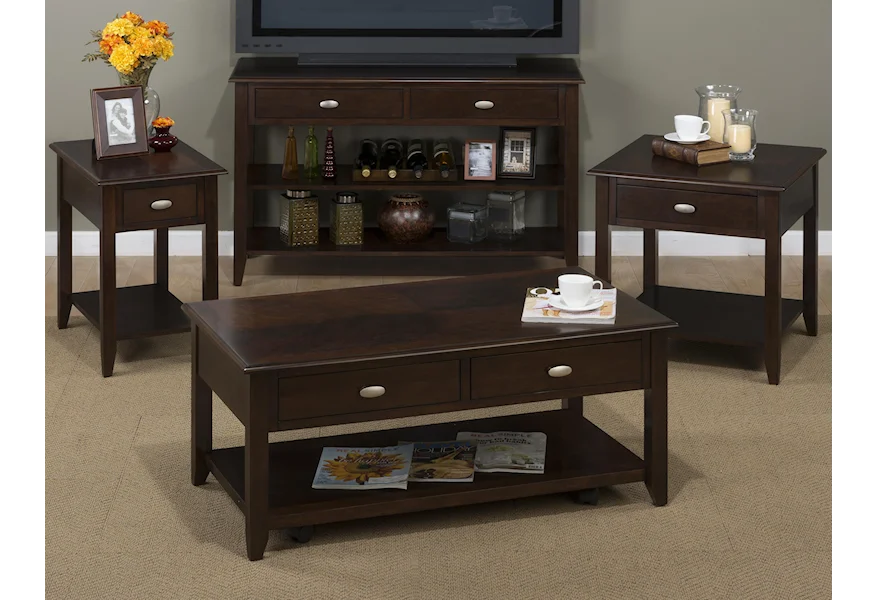 Merlot Occasional Table Group by Jofran at Sparks HomeStore