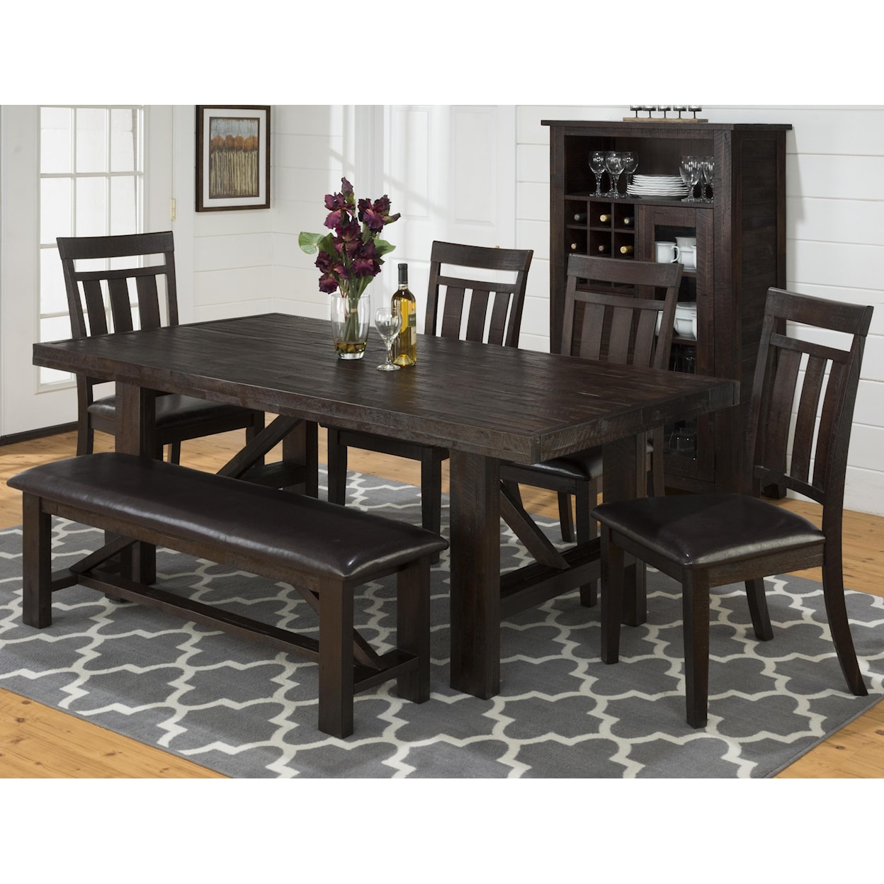 Jofran Kona Grove Formal Dining Room Group