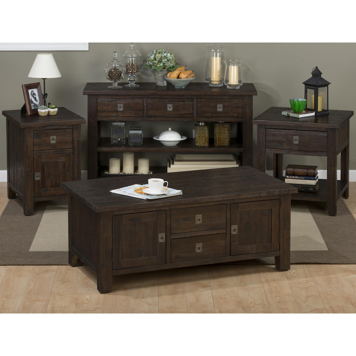 Jofran Kona Grove Occasional Table Group