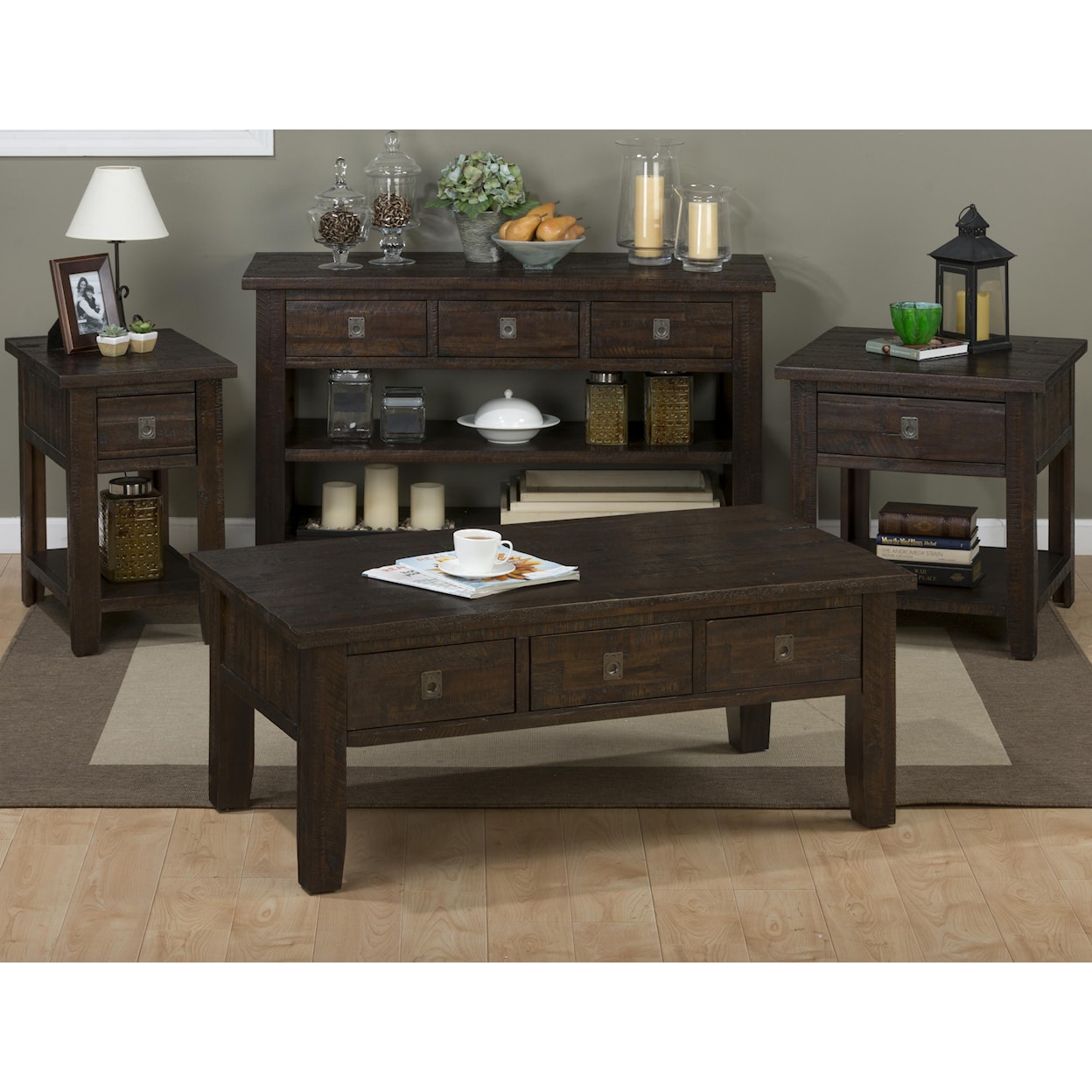 Jofran Kona Grove Occasional Table Group