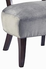 Plush Upholstered Seat Cushions Provide Supported Comfort with Contemporary Style