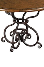 Ornate Scrolled Metal Table Bases