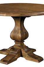 Traditionally-Carved Wood Pedestal Bases
