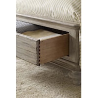 Footboard Storage Drawers Available