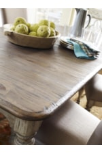 The Canterbury Table Features Soft, Rounded Edges on its Rectangular Top