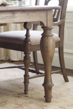 Beautiful Turned Legs on the Canterbury Dining Table