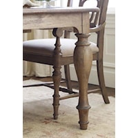 Beautiful Turned Legs on the Canterbury Dining Table
