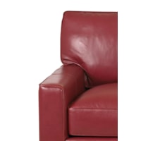 Slender Track Arm with Contrast Stitching and Welt Trim
