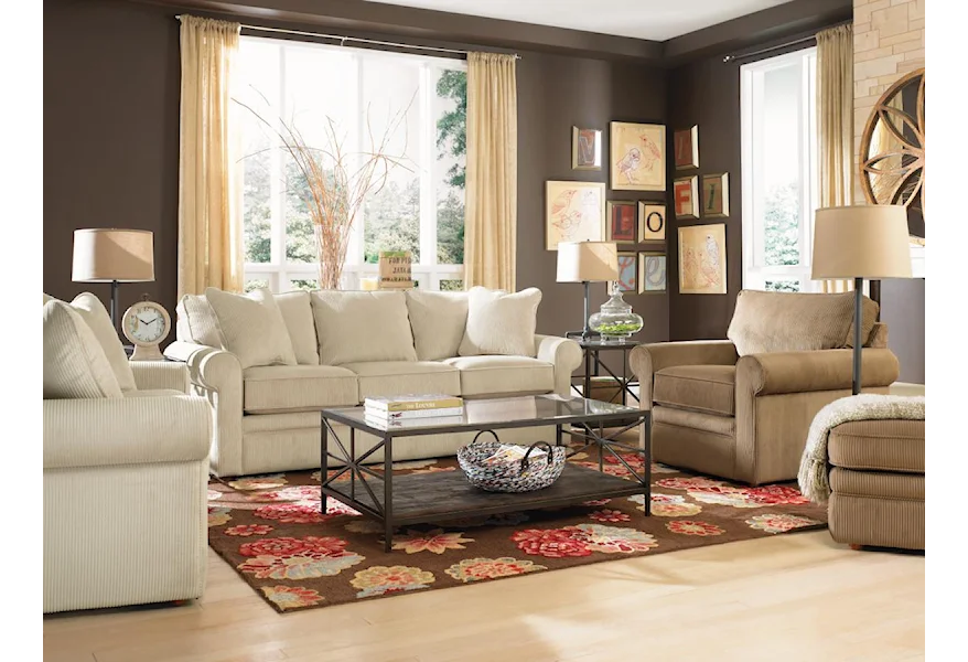 Collins 494 Stationary Living Room Group by La-Z-Boy at Jordan's Home Furnishings