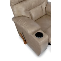 Built-in Cupholder Arms- Additional Cupholders Available in Sectional Sofa Configuration 