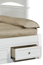 Optional Trundle Drawer and Underbed Storage Units Provide Accessible and Smart Storage Area