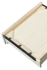 Solid Wood Drawer Construction with Corner Blocks for Added Support