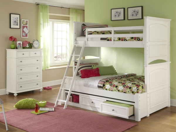 Twin-Over-Full Bunk Bedroom Group