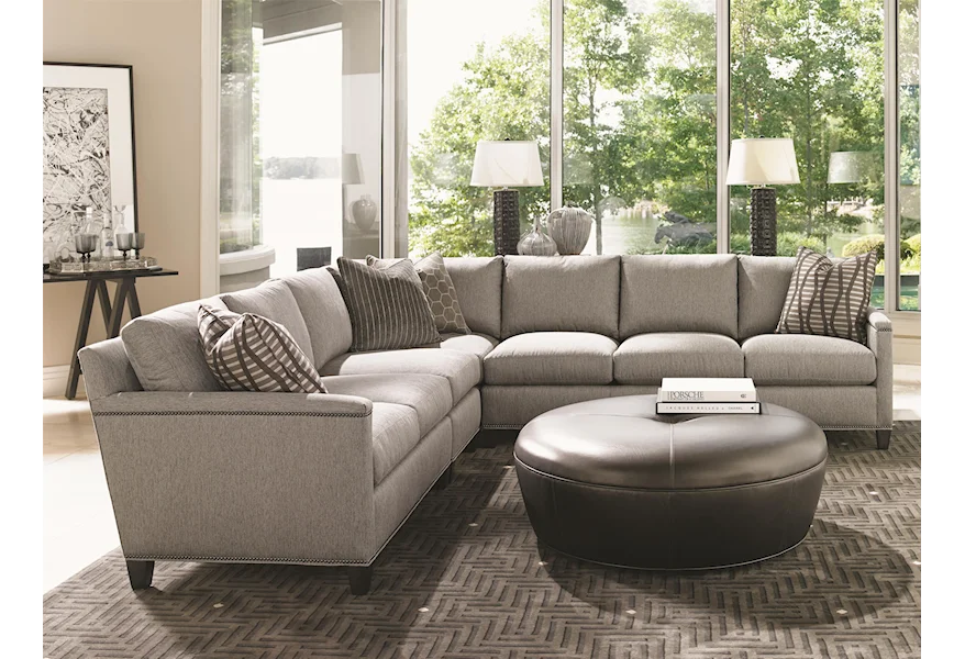 Carrera Stationary Living Room Group by Lexington at Z & R Furniture