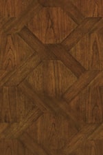 Table Tops Feature Fancy Face Veneers - Smaller Pieces of Wood with a Desirable Wood Grain Pieced to Make a Pattern