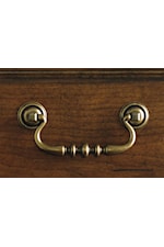 Custom-Designed Hardware with an Antique Brass Finish