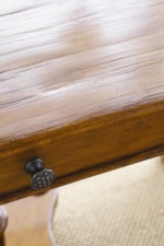 Crushed Bamboo Texture on Cinnamon Cove Table