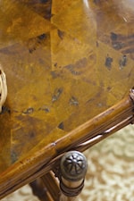 Natural Penn Shell Table Top on Key Largo End Table