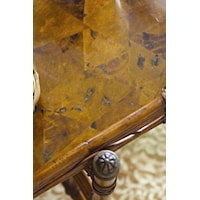 Natural Penn Shell Table Top on Key Largo End Table