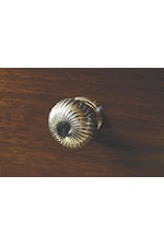 Fine Custom Polished Silver Knobs with Meticulous Detail Add Character and a Jewelry-Like Quality