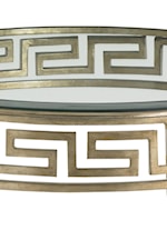 Classic Greek Key Motif Adds Interest to This Sleek, Contemporary Collection