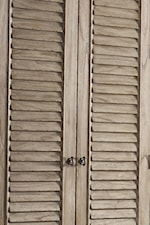 Offering Generous Storage Behind a Pair of Beautiful Full-Length Louvered Doors, Storage Has Never Looked So Good