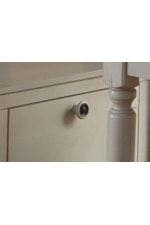 Antique Pewter Metal Inserts and Pull Hardware