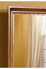 Stacked Moulding Mirror Frame and Beveled Edge
