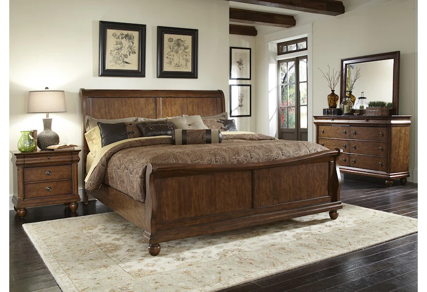Rustic Traditions Queen Bedroom Group 2 by Liberty Furniture at VanDrie Home Furnishings