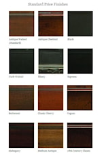 Standard Price Wood Finishes