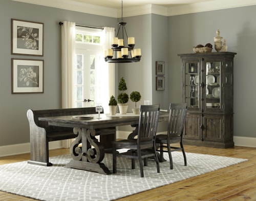 Transitional Dining Set