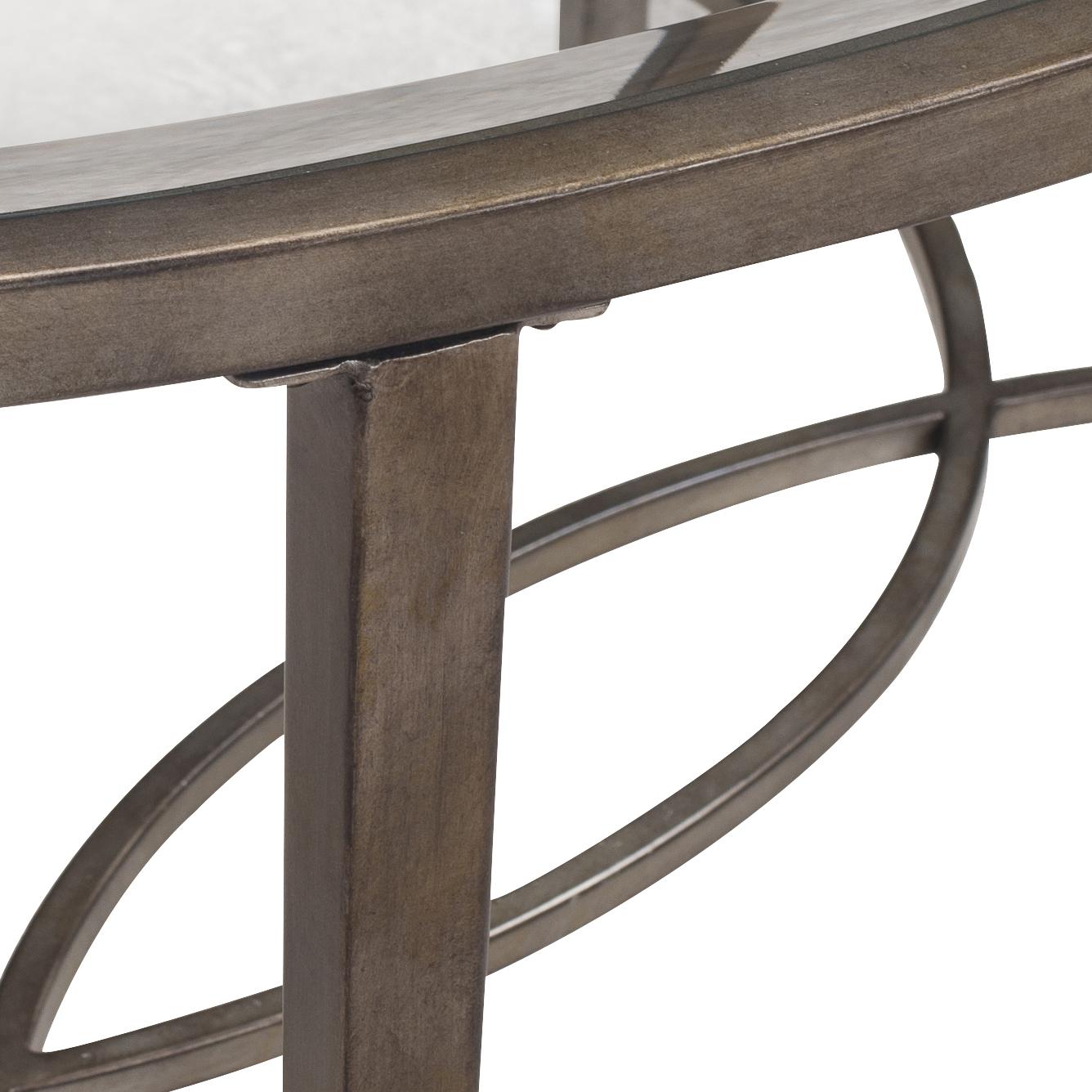 Metal Frames with Antique Silver Finish with Gold Tint