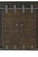 Unique Sliding Door on Some Case Pieces