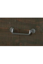 Aged Iron Bale Pull Hardware