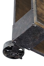 Metal Caster Detail