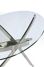 Metal Bases with Aluminum Pucks and Tempered Glass Tops