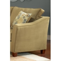 Broad Contemporary Arms Create a Casual Sophisticated Appearance