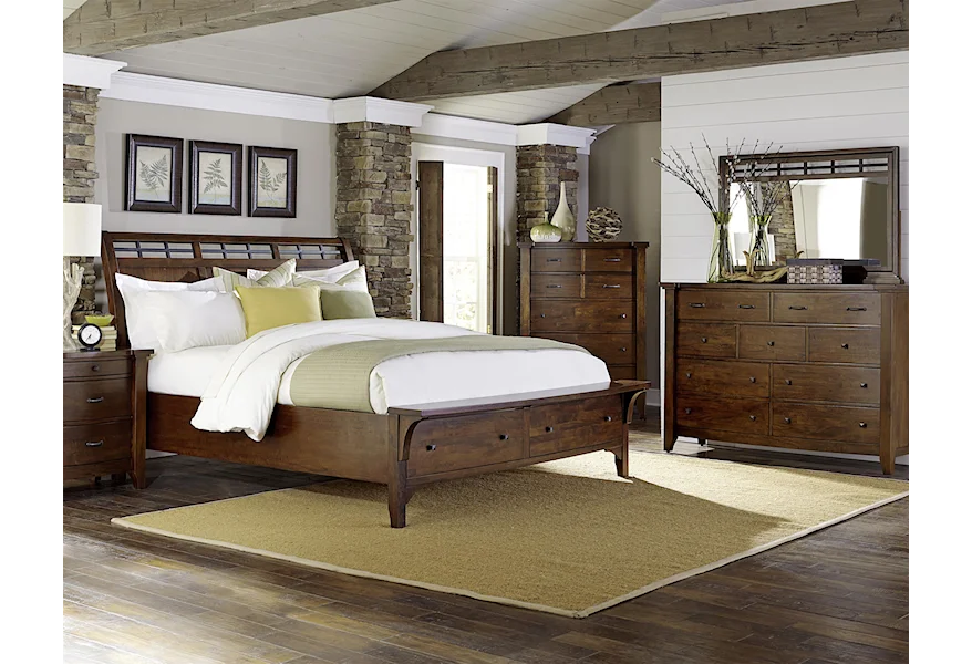 Whistler Retreat California King Bedroom Group by Napa Furniture Designs at Beck's Furniture