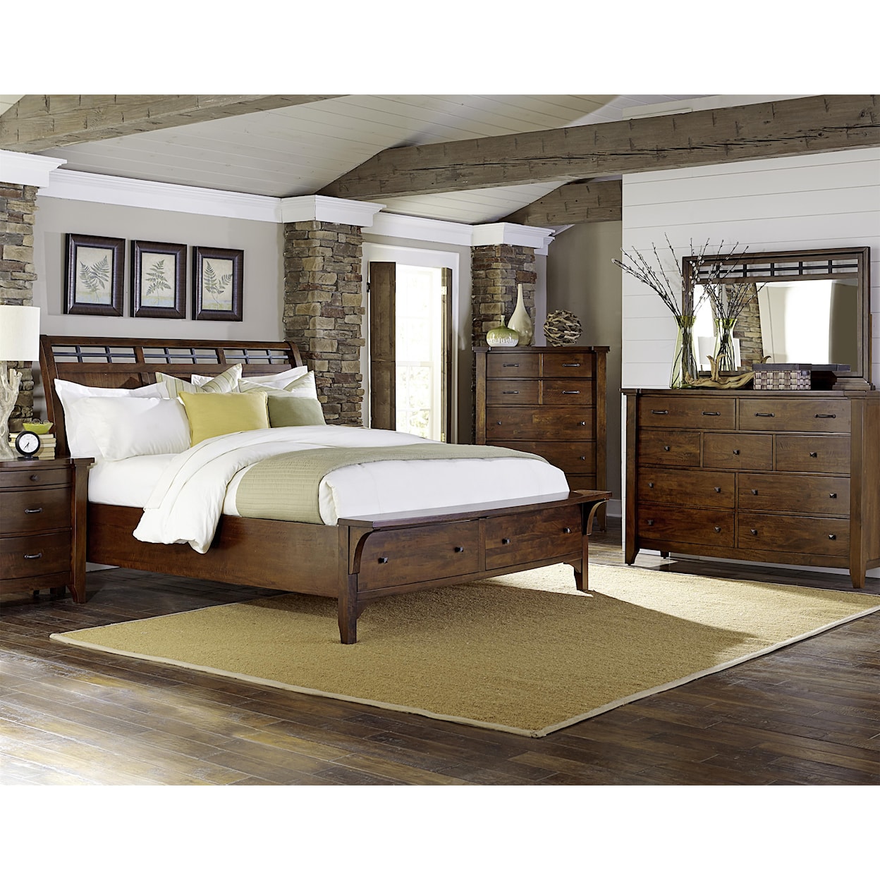 Napa Furniture Designs Whistler Retreat King Bedroom Group