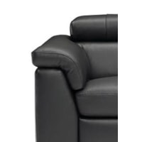 Electric Motion and Ratchet Headrest with Padded Arm