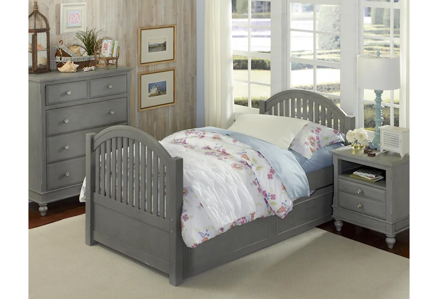 Lake House Twin Adrian Trundle Bed by NE Kids at Stoney Creek Furniture 