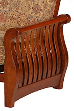 Sweeping Elegant Curved Futon Arms