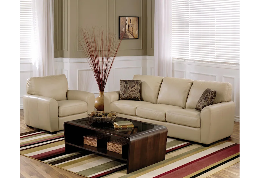 Connecticut Stationary Living Room Group by Palliser at Reeds Furniture