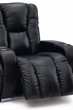 Plushly Padded Back and Channeled Chaise Cushion