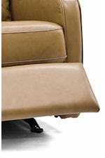 Boxed Seat with Welt Trim and Padded Footrest