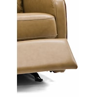 Boxed Seat with Welt Trim and Padded Footrest