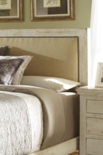 Upholstered Headboard with Nailhead Trim