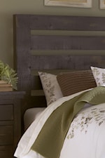 Wide Plank Slat Headboard