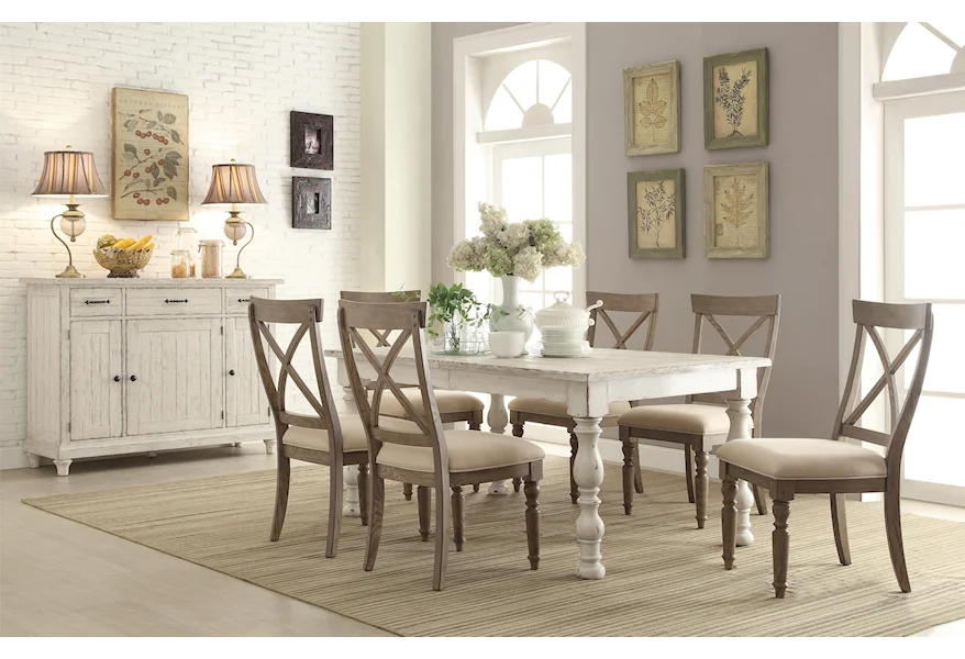 Aberdeen Dining Room Group by Riverside Furniture at Zak's Home