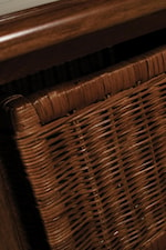 Wicker Basket Detail Shown
